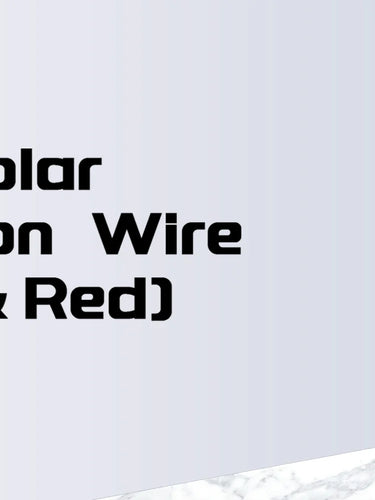 solar extension cable wire