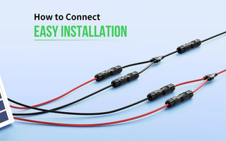 How the 30A Solar Connectors Y Branch Cable 2 to 1 Simplifies Solar Installation