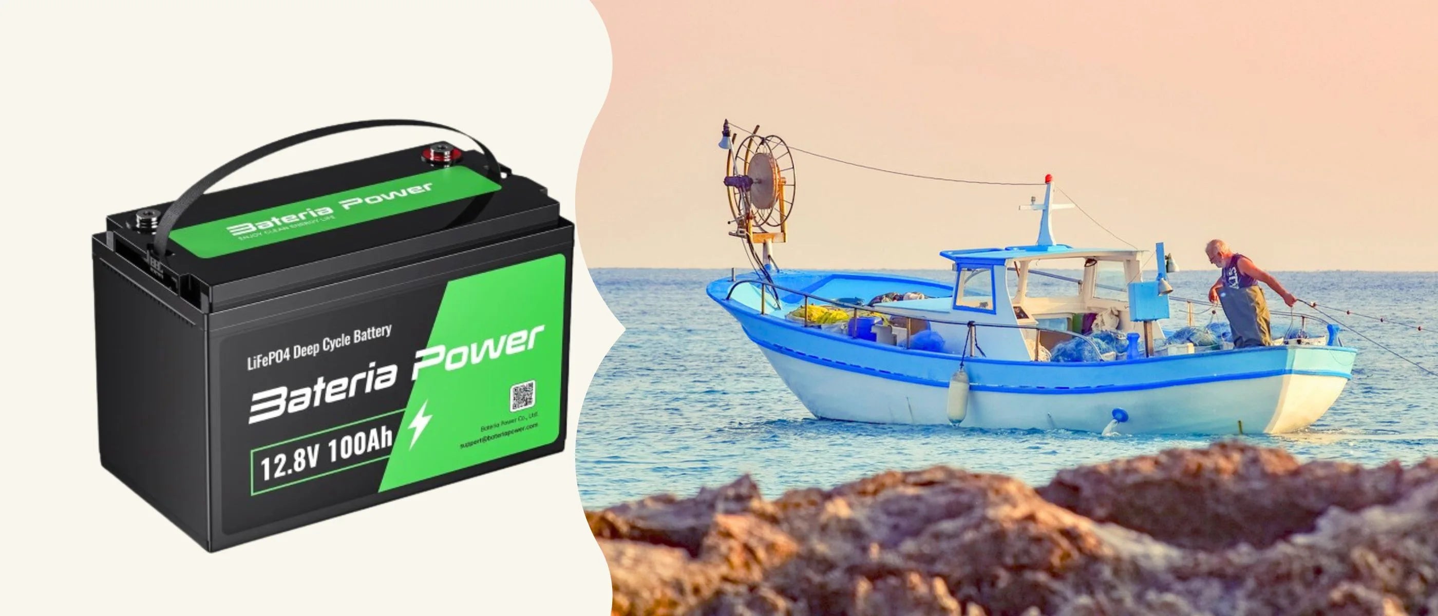 Trolling Motor Lithium Battery-100Ah Lithium Battery