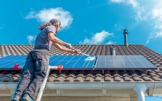 Solar panel connectors