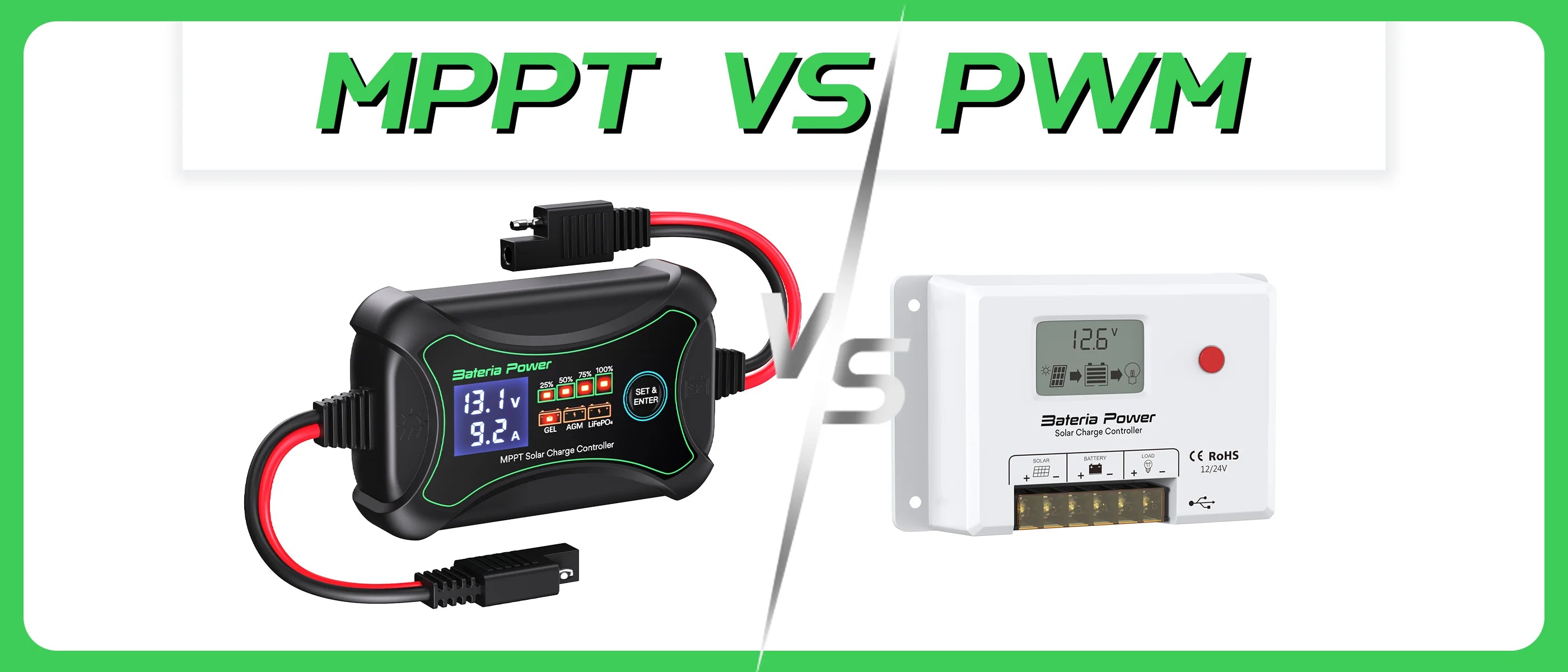 Mppt Explained PWM vs MPPT Solar Charge Controller – bateriapower