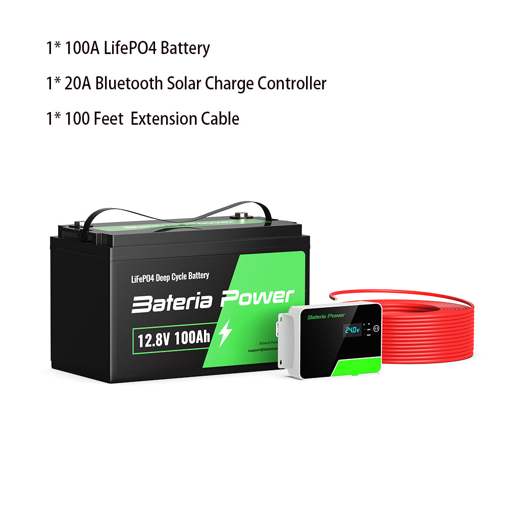 Bateria Power 12V 100Ah LiFePO4 Battery