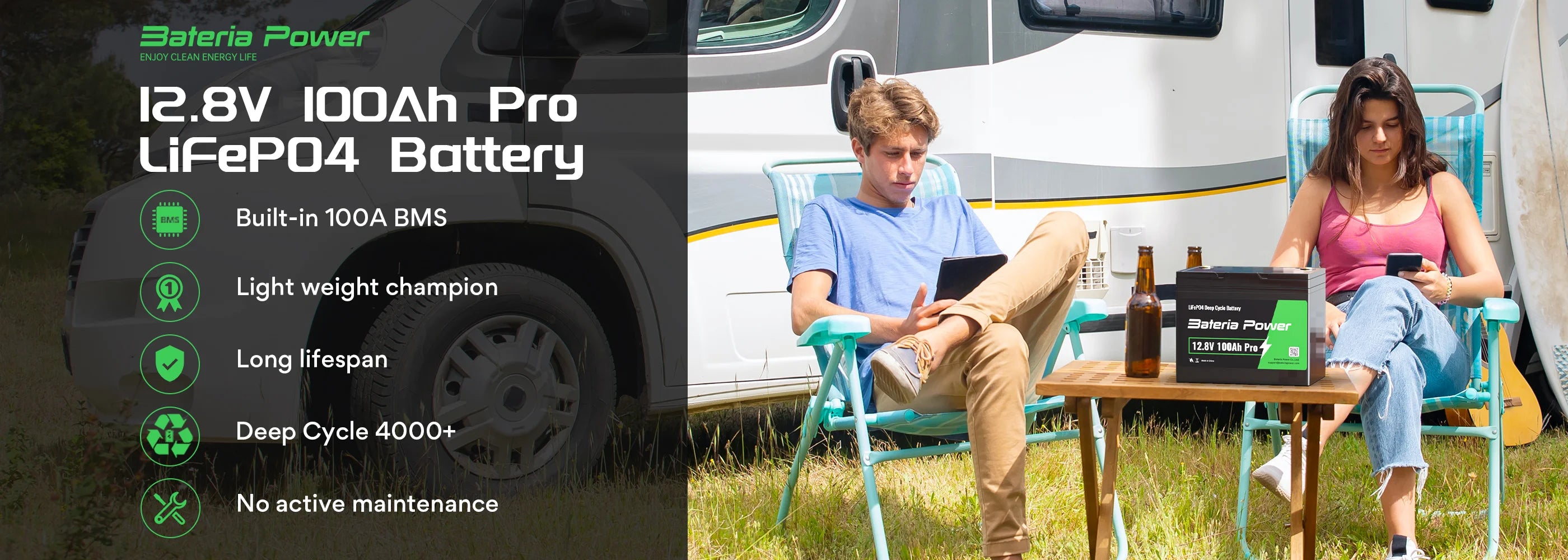 100Ah LiFePO4 Battery