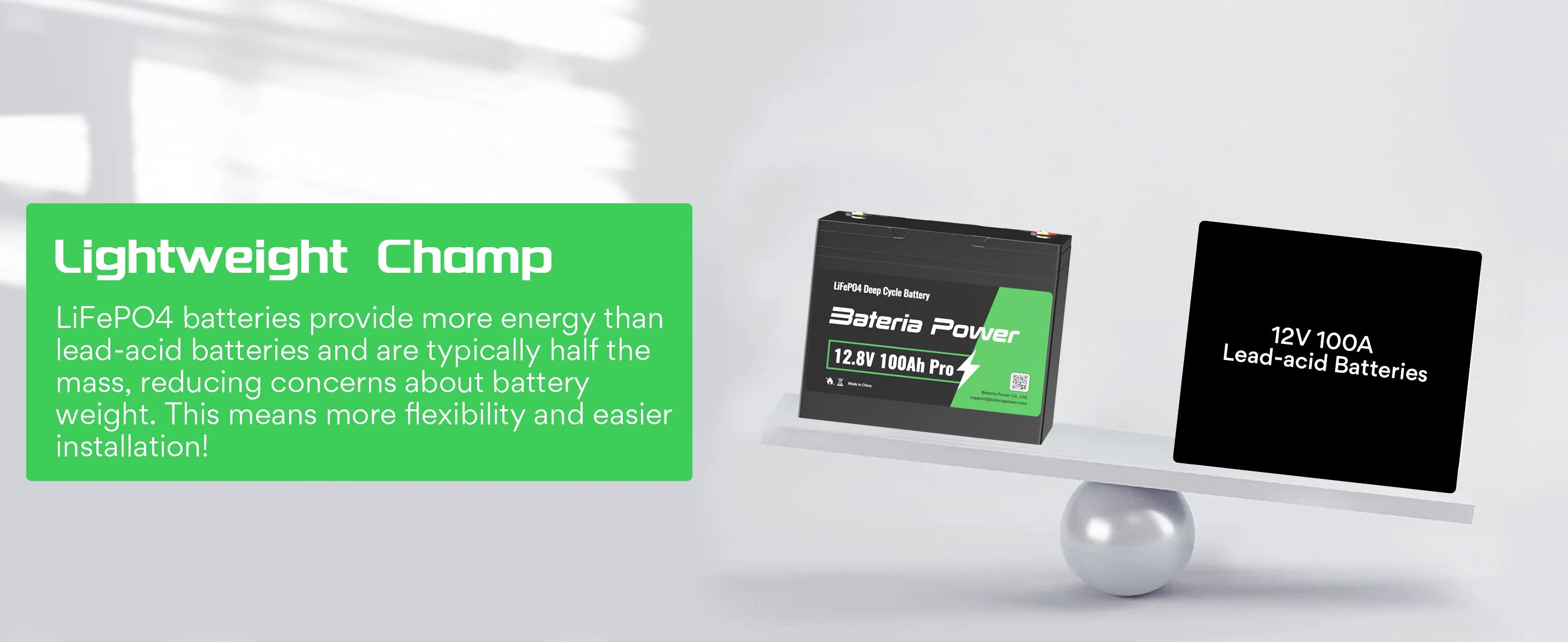 100Ah LiFePO4 Battery