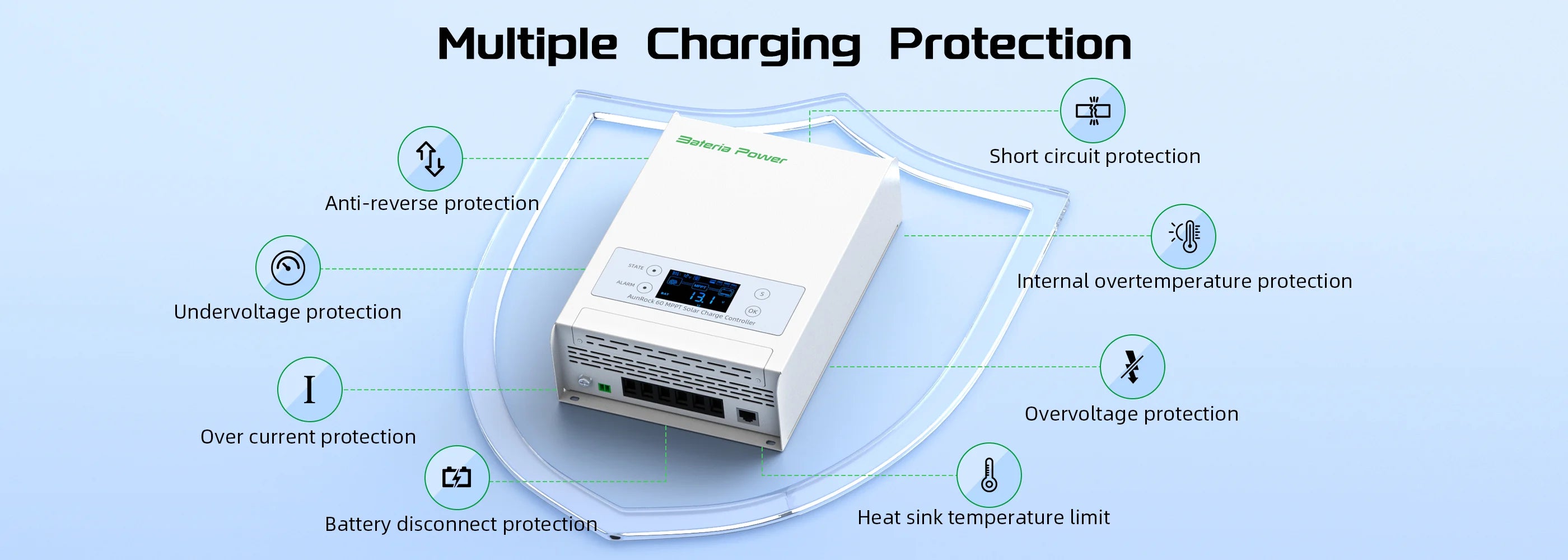 60A solar controller