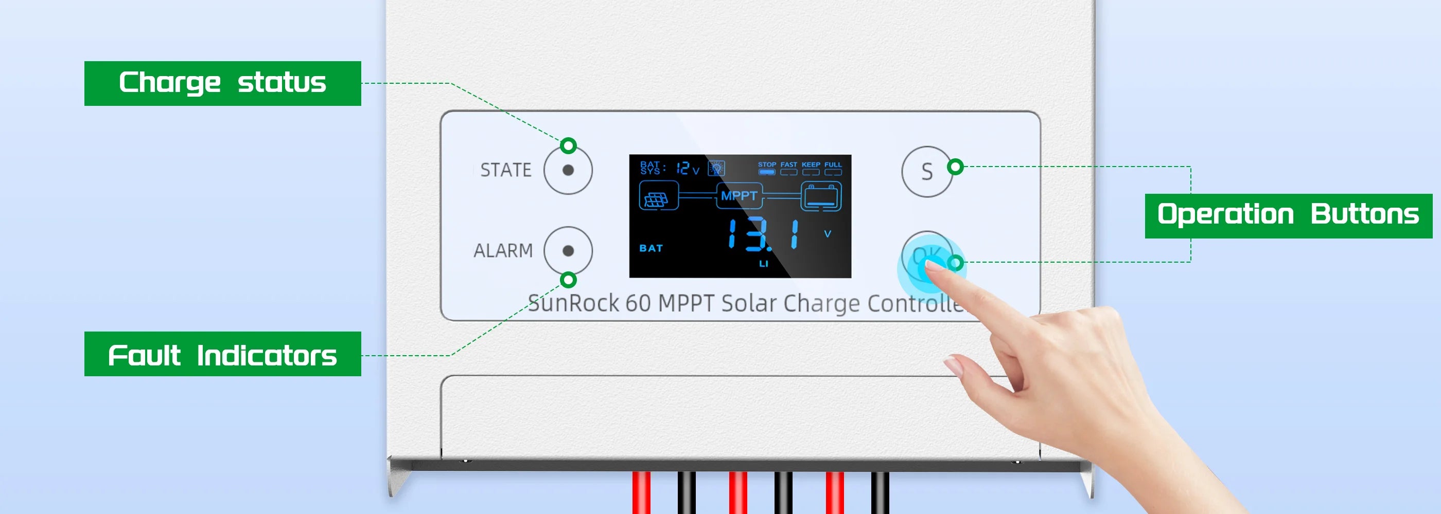 60A solar controller
