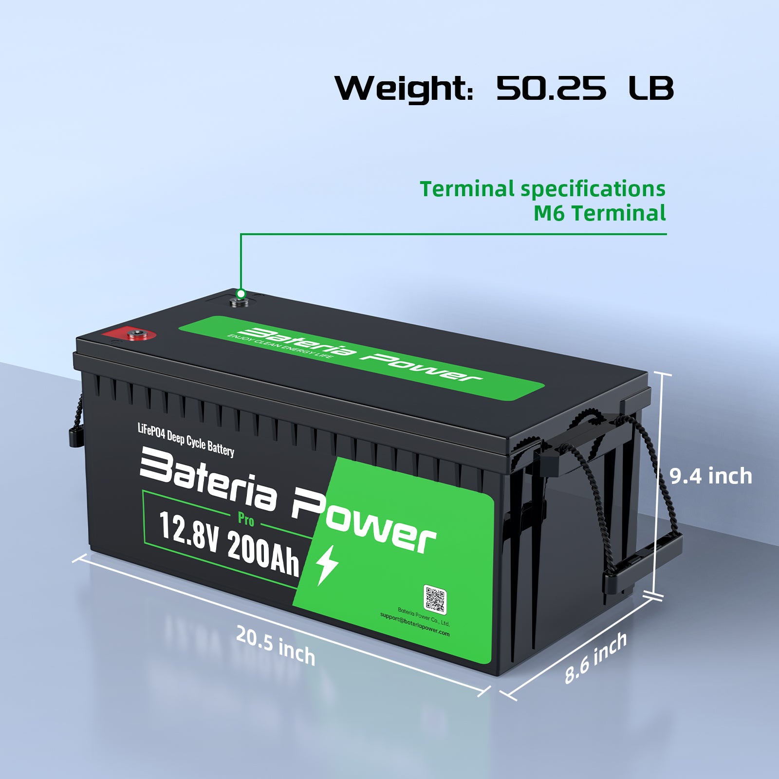 bateria power deep cycle battery LiFePO4 Lithium Battery