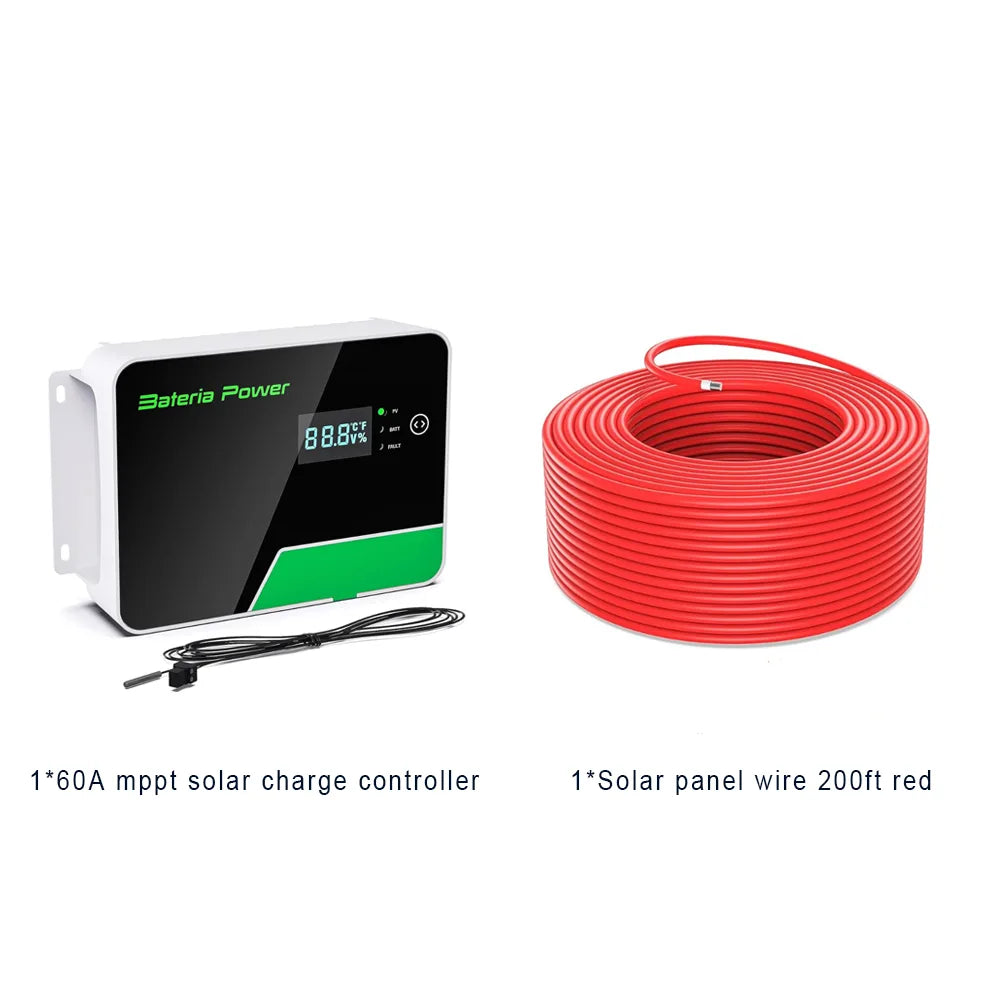 OOYCYOO controlador de carga MPPT 80 amperios 12V/24V Auto OOYCYOO controlador de carga MPPT 80 amperios 12V/24V Auto