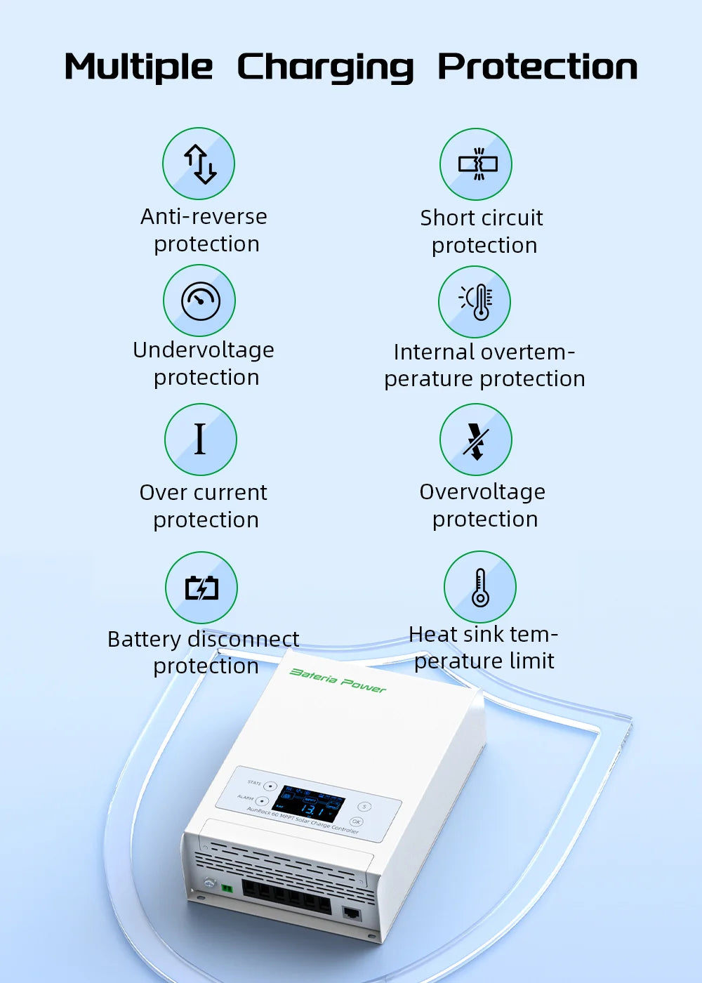 60A solar controller