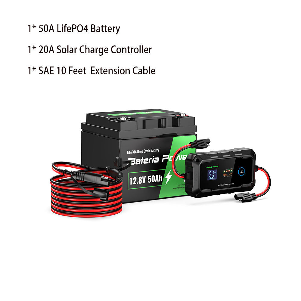 Bateria Power 12V 50Ah LiFePO4 Battery