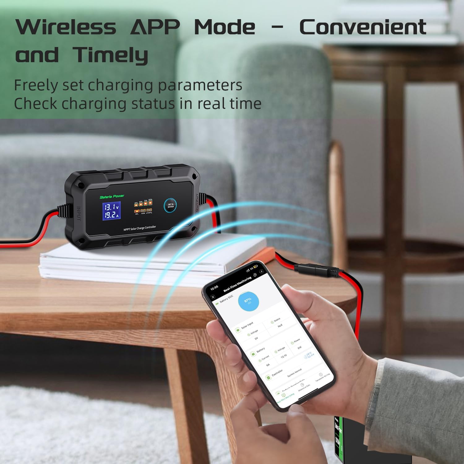 Bt Power MPPT Solar Charge Controller With BT App – bateriapower