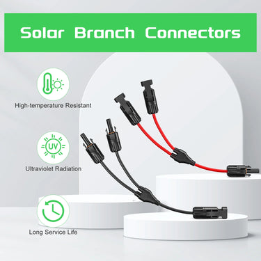 Solar Panel Y Branch Cable Connection Waterproof Adapter Connector  Extension – Tacos Y Mas