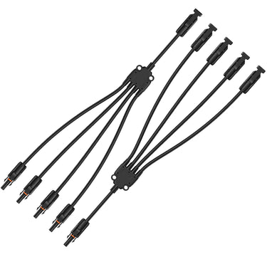 30A Solar Connectors Y Branch Cable 4 to 1 – bateriapower