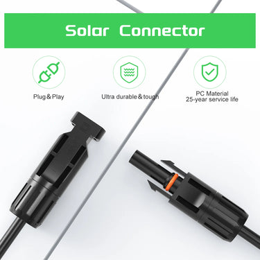 bateria power solar branch connector highly compatible & high-strength PPO material