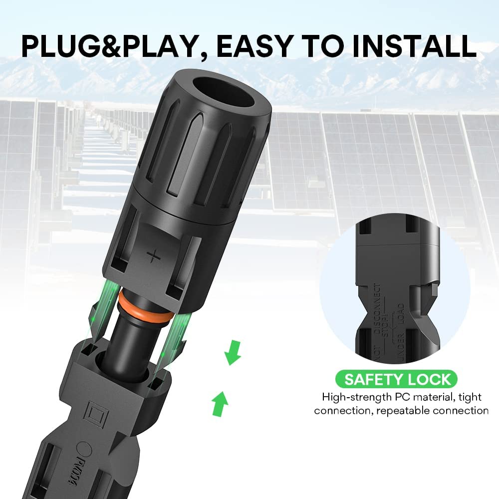 Modulo Conector Solar Bateria Power Solar Cable Connectors with Spanners – bateriapower