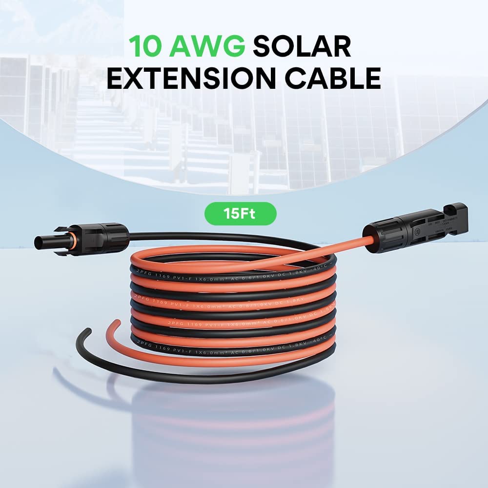Solar Panel Extension Cable Connectors – bateriapower