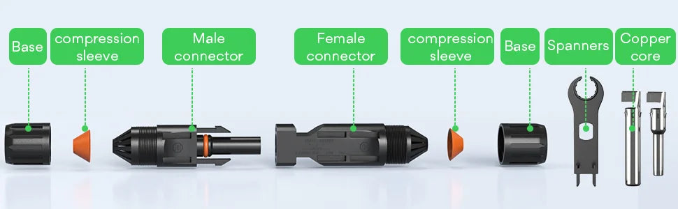 Solar Panel Extension Cable 