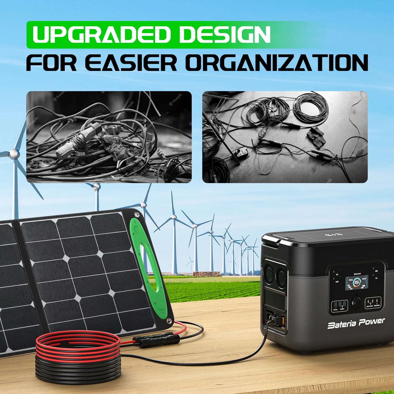 MOOKEERF Solar To XT60i Cable - 25FT 10AWG For Portable Power Stations