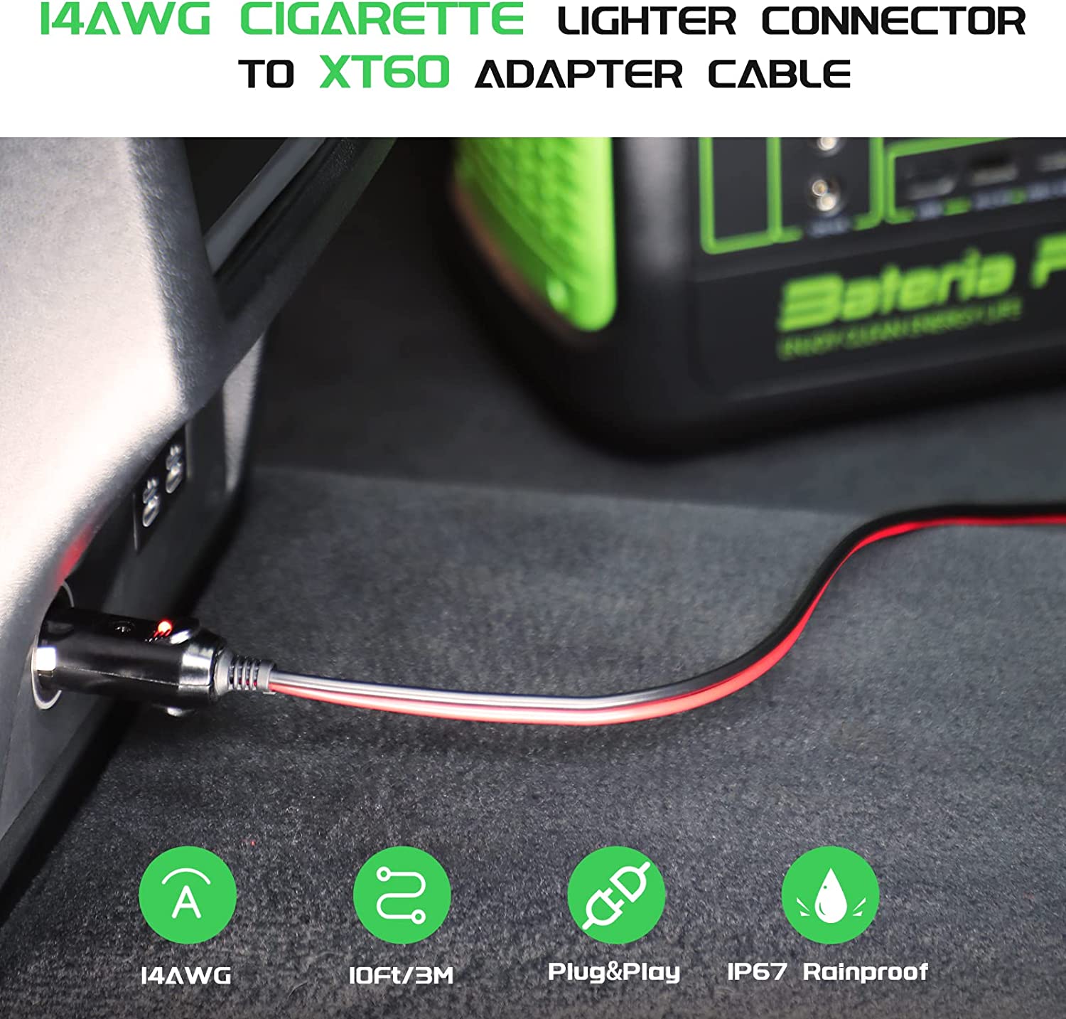 cigarette lighter to xt60 Cigarette Lighter to XT60 Connector Extension Cable – bateriapower cigarette lighter to xt60 Cigarette Lighter to XT60 Connector Extension Cable – bateriapower