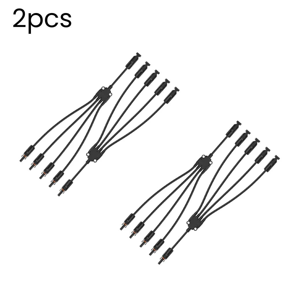 Pdtoweb 2pcs 30A MC4 Y Branch Solar Panels Cable FFM MMF PV Wire Connector  T Splitter – the best products in the Joom Geek online store