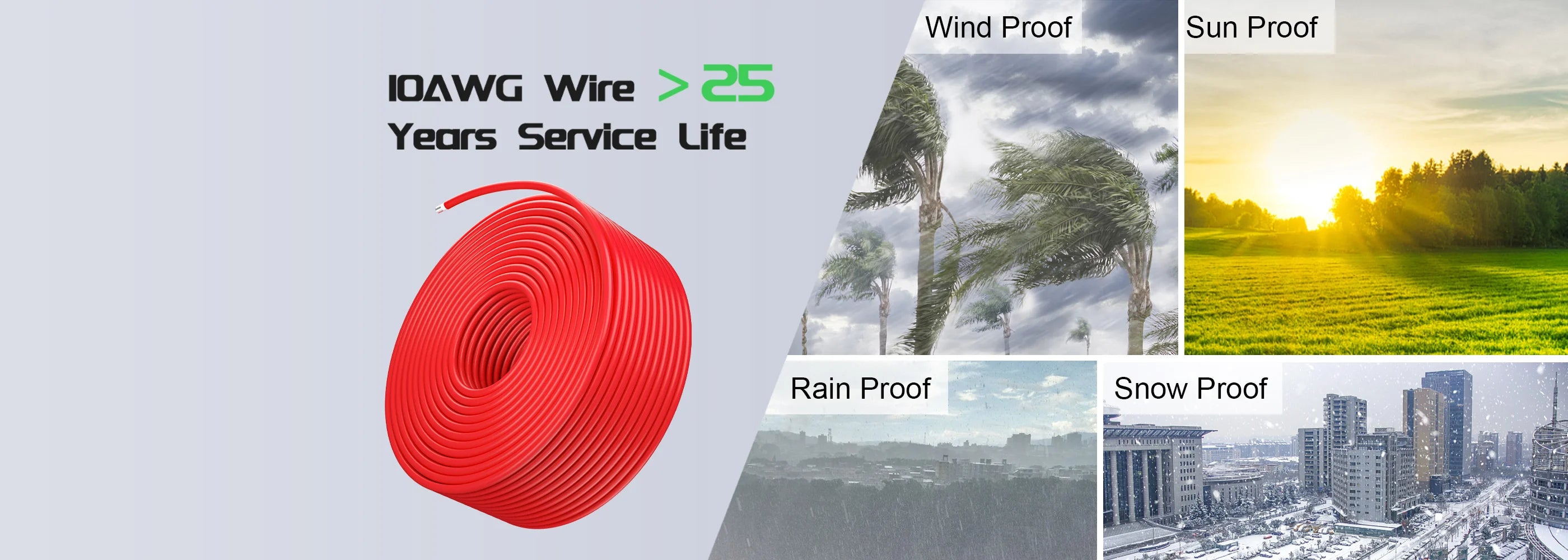 solar extension cable wire